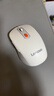 联想（Lenovo）无线蓝牙双模鼠标  便携办公鼠标 人体工程学设计 适用台式机一体机笔记本平板Howard白色 实拍图