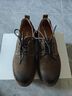百丽复古潮搭工装鞋男秋擦色休闲鞋牛皮革商务皮鞋A2264CM5 卡其色 41 实拍图