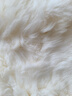 羊皮褥子皮毛一体加厚整张绵羊长毛学生宿舍单双人防潮保暖床褥冬 绵羊毛（原色） 100x200cm 实拍图