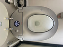 阪上智能马桶一体式彩色电动坐便器鸡蛋形家用全自动无水压限制 旗舰G2【奶白灰圈】无水压限制 下单备注坑距250/300/350/ 400mm 实拍图