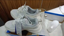 回力运动鞋春夏秋季冬网面透气学生跑步鞋软底情侣鞋皮面鞋子男女 0358|白灰 42 实拍图