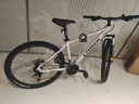 千里达（TRINX）M985ELITE山地自行车禧玛诺21速油压碟刹学生成人通勤上班单车 霞光银- 21速 27.5*17寸 推荐:170-190cm左右 实拍图
