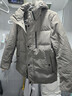 雪中飞鹅绒羽绒服男士短款脱卸帽加厚保暖休闲商务秋冬外套男装175 实拍图