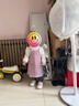 戴维贝拉（DAVE＆BELLA）女童连衣裙儿童公主裙小童假两件衣服女宝宝裙子春季新款童裙 灰紫色【DB1248265】 100 cm（建议身高90-100cm） 实拍图