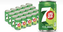 百事可乐七喜7UP 冰爽柠檬味 碳酸饮料汽水可乐 200ml*20听 迷你罐整箱装 实拍图