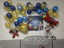 多美忆生日场景布置男孩生日气球道具氛围布置场景儿童派对装饰奥特曼 实拍图