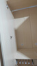 全友家居成品现代简约风大衣柜顶柜组合家用卧室家具柜子衣橱 【白橡木色】1.6m四门衣柜 多规格灵活组合+科学分区收纳 实拍图