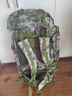 际华三五零五110升大容量迷彩背囊防水双肩背包携行具战术登山包U型钢架大背包 星空林 大容量-110L 实拍图