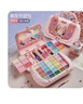 奥智嘉儿童化妆品套装玩具女孩新年生日礼物彩妆粉底化妆盒口红指甲油 实拍图