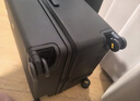 地平线8号（LEVEL8）行李箱密码拉杆箱男女托运大容量万向轮学生旅行者PC箱 24英寸黑 实拍图