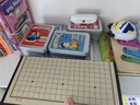 得力（deli）五合一游戏棋围棋飞行跳棋斗兽棋动物棋儿童桌游礼物套装 实拍图