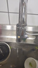 奥克斯（AUX）电热水龙头热水器加热水龙头快速热水变频恒温厨房下进水 【大屏数显】电镀银+漏保插头+万向喷头 实拍图