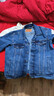 Levi's李维斯情侣同款美式经典复古休闲时尚潮牌修身牛仔夹克外套 中蓝色 M 实拍图
