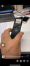 索尼（SONY） ICD-PX470智能降噪录音笔 学习商务会议记录无损录制 简易便捷式专业录音器机 黑色 4G 商务学习助手 实拍图