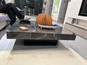 致美丽轩 意式方形大理石茶几客厅简约现代别墅大平层户型高端岩板茶几 黑水晶加厚岩板【1M方茶几】 实拍图