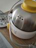 美的（Midea）煮蛋器蒸蛋器双层14颗蛋家用自动断电迷你鸡蛋羹神器防干烧不锈钢便携式MZ-ZDE1602 实拍图