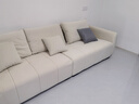 沐眠奶油风防猫爪绒布沙发客厅大小户型 AZ-128 四人位 a 实拍图