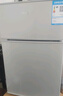 HYUNDAI（韩国现代）小冰箱迷你小型家用冷藏冷冻宿舍出租房办公室双开门二门电冰箱节能省电 58L银【日销过百+租房必备】 实拍图