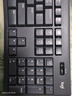 罗技（Logitech）MK275 键鼠套装 无线键鼠套装 办公键鼠套装 全尺寸 商务键鼠套装 带无线2.4G接收器 黑蓝色 实拍图