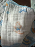 十月结晶婴儿拍嗝巾纱布毛巾口水巾婴儿喂奶巾宝宝平枕拍嗝垫背巾2条 小熊 实拍图
