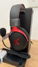 迈从（MCHOSE）V9 Pro游戏耳机头戴式电竞电脑耳机三角洲行动fps吃鸡听声辨位电竞芯片声卡7.1声道无线蓝牙有线 【V9 Pro 无线7.1版】53mm大动圈-黑红 实拍图
