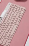 罗技（Logitech）K580无线蓝牙超薄静音键盘 办公键盘笔记本电脑手机Mac平板ipad键盘双模外接键盘薄膜便携多屏家用 键鼠套装-茱萸粉【K580+Pebble】 实拍图
