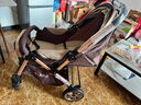 奔昂 婴儿推车可坐可躺轻便避震宝宝折叠婴儿车双向BB童车手推车 升级卡其+一键单手收+可坐躺+可双向推行+四轮高配 实拍图