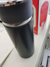 富光 保温杯高档男女316不锈钢学生便携泡茶大容量水杯年货礼品定制 枪灰450ml【316内胆】 实拍图