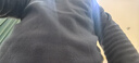 探拓（TECTOP）抓绒衣 户外加厚保暖男抓绒衣纯色立领半开衫柔软舒适抓绒衣 MZRY033 男款灰色 L 实拍图