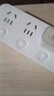 得力（deli）3C认证国标安全插座 插线板/插排/排插/插板/接线板/拖线板延长线 独立开关 分控3位1米 LU5055 实拍图