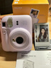 富士（FUJIFILM）instax mini12一次成像拍立得相机（mini11拍立得相机升级版） 鸢尾紫 官配：含影像花室配件盒 实拍图