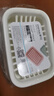 茶花 肥皂盒 皂碟香皂架子肥皂架 双层沥水香皂盒子白色1只装 实拍图