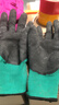 星工 浸胶劳保手套 耐磨防滑挂胶工业工地防护手套 12付XGS-J10 实拍图
