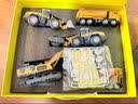 卡卡贝儿儿童合金工程车玩具车男孩挖掘机推挖土机搅拌吊车生日礼物盒7只 实拍图