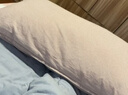 水星家纺枕头枕芯酒店枕头护颈枕头芯家用单个纯棉抗菌可水洗中枕48x74cm 实拍图
