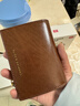 CHARLES&KEITH质感纯色包包女包多卡位短款钱包女士生日圣诞礼物CK6-10680907 Chocolate巧克力色 XXS 实拍图