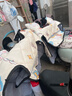 【9.3万人收藏】电动车挡风被冬季加厚加绒摩托车电瓶冬天防寒保暖春秋防风四季罩 玫瑰花【宽125/护颈】双袖 实拍图