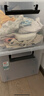 禧天龙塑料衣物收纳箱玩具整理箱车载储物箱55L 透明 3个装 带轮 实拍图