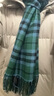 优衣库男装女装HEATTECH围巾格子围脖学院风保暖25秋冬新款478313 55 青绿色 均码 (180 × 50 cm) 实拍图