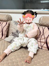 威尔贝鲁（WELLBER）恒温睡袋婴幼儿1-3岁竹棉睡衣秋冬儿童宝宝防踢被子厚夹棉 绮梦XL 实拍图