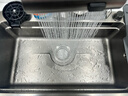 京东京造厨房水槽大单槽洗菜盆一体盆黑金刚304不锈钢飞雨抽拉龙头洗杯器 实拍图