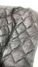 雪中飞轻薄短款羽绒服打底女小V领鸭绒保暖舒适短外套 黑色 S 实拍图