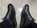 老人头（LAORENTOU）休闲鞋男鞋耐滑运动板鞋男士透气韩版户外皮鞋 A20111 黑色 42 实拍图