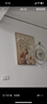 墨派 轻奢餐厅装饰画现代简约带钟表组合挂画饭厅背景墙壁画客厅挂画 幸福吉象 60*80cm晶瓷+直径60cm钟表 实拍图