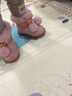 卡特兔儿童雪地靴女宝冬季学步鞋保暖棉鞋翻毛边加绒可爱毛球童鞋XCJ40 实拍图