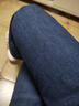 真维斯（Jeanswest）王一博代言牛仔裤男秋冬新款天丝舒适修身直筒高端潮牌休闲裤子男 蓝色+深蓝【天丝常规组合】 33 码(2尺6) 【建议140-150斤】 实拍图