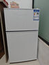 新飞（Frestec）小冰箱 冰箱小型双开门 迷你双门家用宿舍租房冷藏冷冻电冰箱节能省电 48L白【一级能效+租房神器】升级款 实拍图