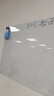 智钻  50x100cm白板墙贴不伤墙可移除磁性涂鸦软白板写字板挂式小黑板办公会议教学家用可擦小白板纸 实拍图