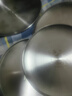 美厨（MAXCOOK）304不锈钢吐骨碟套装 饺子盘儿童圆盘零食碟子减脂餐盘MCWA1743 实拍图