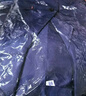 沃巴伦男士工作服罩衣长袖耐磨耐脏防尘工厂车间搬货罩衣劳保蓝大褂工装 藏青西服领大褂 大号（110斤-190斤可穿） 实拍图